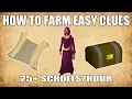 Runescape 3 How to farm Easy Clue Scrolls FAST
