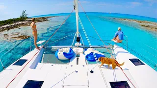 We ran our brand new catamaran aground… with guests onboard 🫣
