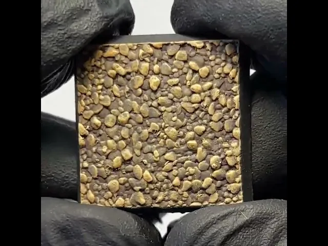 Gravel 26 - Textured Square and rectangle bases set (12 pcs. 25–150mm) video thumbnail