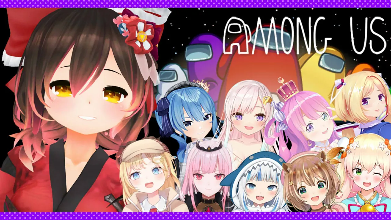 【#ホロ国際AmongUs】疑心暗鬼発動中！裏切者はお前だあああ！！【ホロライブ/ロボ子さん視点】