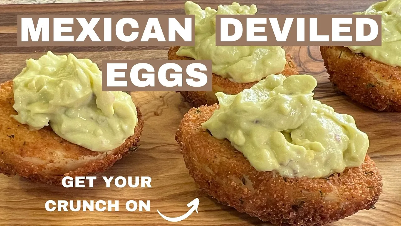 Mexico Meets Eggs: Unlock Your Inner Chef with Crunchy Deviled Eggs!