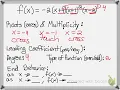 How to Sketch the Graph of a Polynomial Function part 2