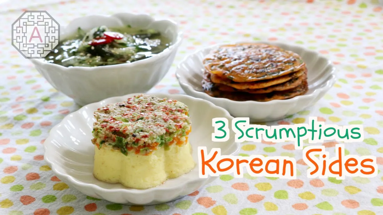 3 Korean Side Dishes Series #12 - Scrumptious (, BanChan)   Aeri