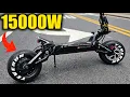 Download Lagu This is DANGEROUS the World's WILDEST E-scooter TEVERUN FIGHTER SUPREME 7260R UNBOXING!