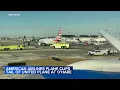 American Airlines flight s wing clips United Airlines plane on taxiway at O Hare airport FAA says