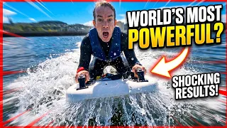 I Tried The Worlds Most Powerful Bodyboard