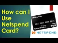 How can I use a Netspend card