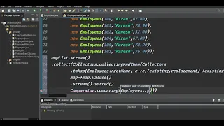 Java Stream API Tutorial - Remove Duplicates by Name and Sort Employee List Java 8 Example