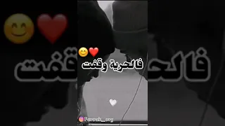 حصراه المشاكل فالحرية وقفت معاك راجل 