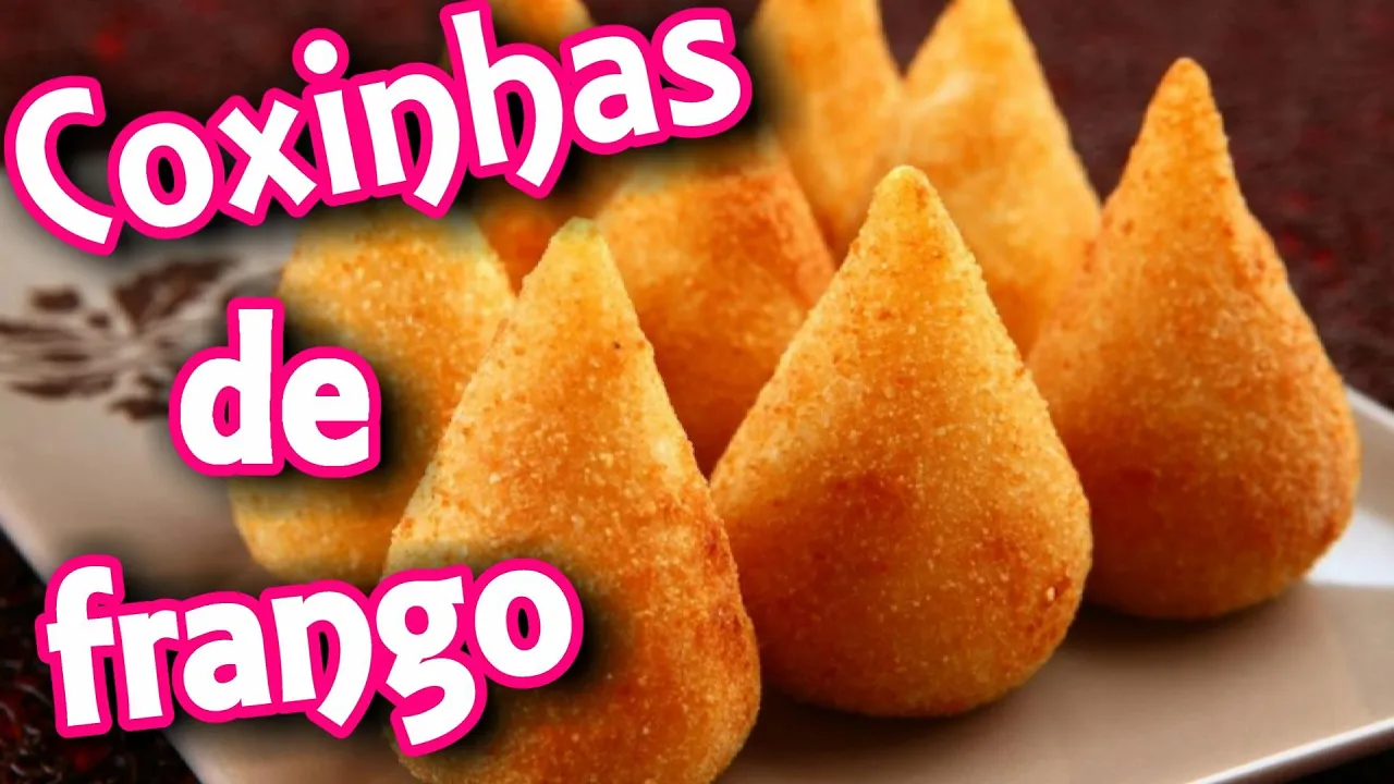 COXINHAS DE FRANGO RÁPIDO E LEVE