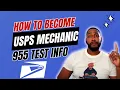 USPS 955 Maintenance Test How To Get Hired