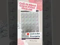 Full guide on how to do Full A4 sheet Cricut print then cut