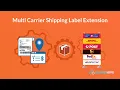 Magento Multi Carrier Shipping Label Extension - Display Live Rates Print Labels Track Orders