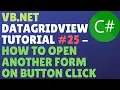 VB NET GUI TUTORIAL ADD EDIT UPDATE DELETE - How To Open Another Form On Button Click