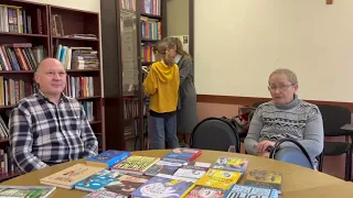 Анна Годинер и Евгений Крашенинников. Клуб детской книги. Москва.