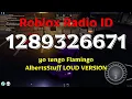 Yo Tengo Flamingo AlbertsStuff LOUD VERSION Roblox ID
