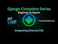 8 - Integrating External CSS Elevate Design of Django Web Application Django Master Series
