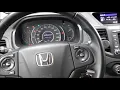 How to reset low tyre pressure - Honda CR-V