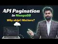 MongoDB Pagination Explained sort skip limit for APIs EP 11
