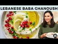 How to Make Baba Ghanoush | Lebanese Eggplant Dip