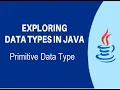 2 Java Data Types Explained int float long double string and char for Beginners