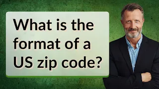 What is the format of a US zip code