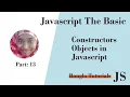 Constructors object in javascript Javascript Bangla Tutorials