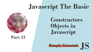 Constructors object in javascript Javascript Bangla Tutorials
