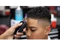 FULL LENGTH HOW TO CUT HAIR LIKE A BARBER MID FADE CURLY TOP