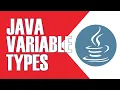 PART 5 VARIABLE TYPES BASICS OF JAVA TUTORIALS