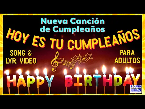 Download MP3 Canción de Cumpleaños para adultos ❤️NEW Feliz ”Cumpleaños Feliz“ Song Español Birthday Song Spanish