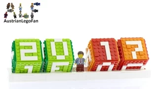 Lego 40172 Brick Calendar - Lego Speed Build Review