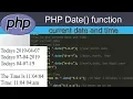 current date time in php how to get date in php how to get current time in php php tutorial