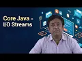Core Java I O Strems Mr INV Suryanarayana