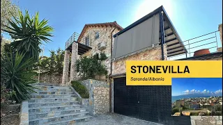 Handcrafted Stone Villa With Panoramic Sea Views
