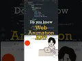 Do you know Web Animation API