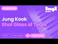 Jung Kook - Shot Glass Of Tears (Piano Karaoke)
