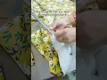 How to hang double Curtains In single Rod Beautiful yellow floral cotton Curtains
