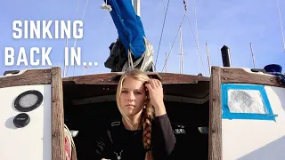 We are Sinking Back Into Boat Life + We Took a Winter West Coast Surf Trip