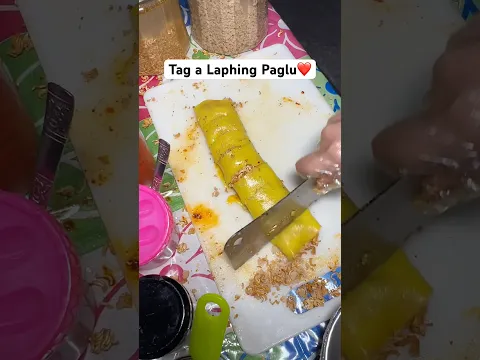 Korean Laphing in Delhi || #laphing #koreanfood #viral #streetfood #yummy