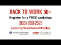 Back to Work 50 Program