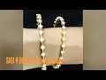 22k Gold Diamond Bangles Set - DBL168 Traditional Indian Jewelry by Totaram Jewelers Close Setting