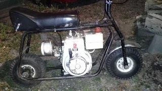Yet another great Craigslist find A vintage 5hp Tecumseh mini bike