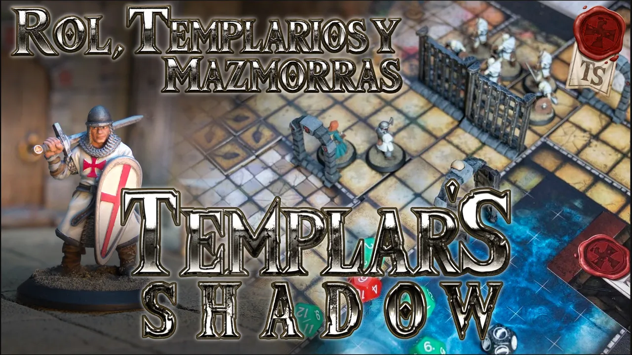 TEMPLAR'S SHADOW presentación - Un JUEGO de ROL en tablero #rol #juegoderol #miniaturas #oldschool