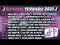 Lagu DJ TIKTOK TERBARU 2025🎵DJ NGGA DULU X DORA DORA X MISTERIUS GIRL🎵DJ BINTANG 5 TENXI X TOR MONITOR 