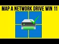 How to Map a Network Drive to a Shared Folder in Windows 11 Make it Persistent