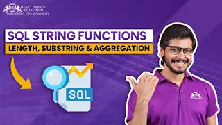 Master SQL String Functions Length Substring Aggregation SQL Developer Course for Beginners