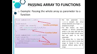 CHAPTER 6 PART 3 ARRAY