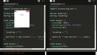 Network Programming with Processing Part 1 Introduction
