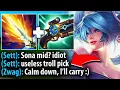 Download Lagu My team thought I was trolling with Sona mid... but then I carried them all